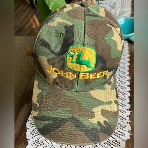 RARE CAMO JOHN BEER ADJUSTABLE HAT 🎩